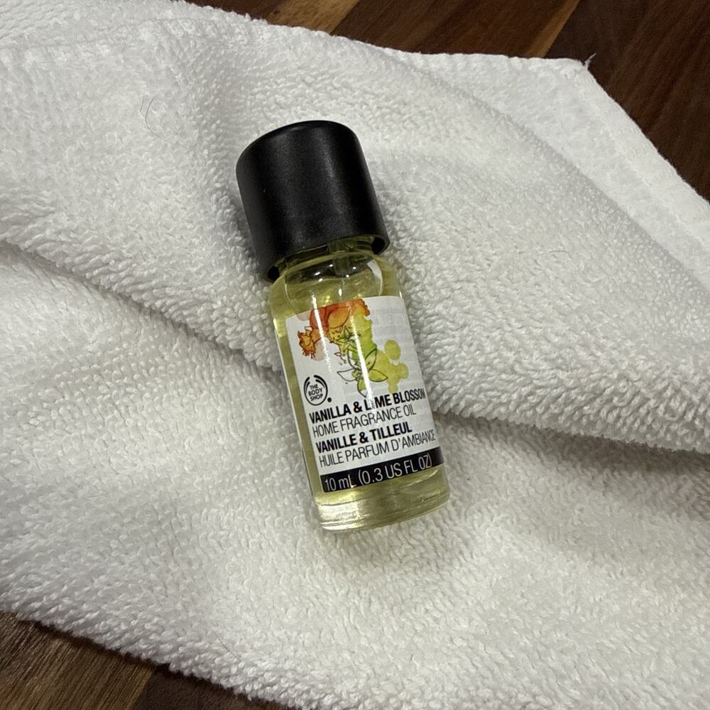 The Body Shop Vanilla & Lime Blossom Home Fragrance Oil 0.3 Fl Oz Scent...